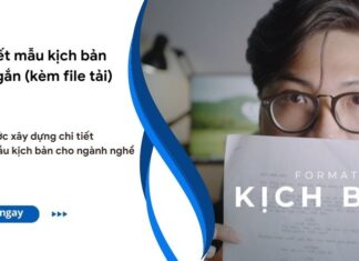 Mẫu kịch bản video ngắn