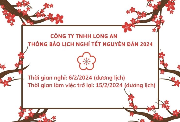 mẫu thông báo nghỉ lễ nội bộ công ty