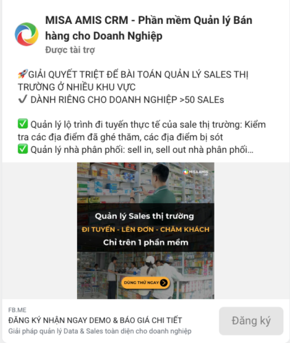 Quảng cáo dạng bài viết