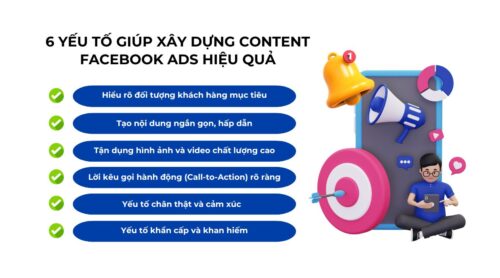 6 yếu tố giúp xây dựng content Facebook Ads hiệu quả