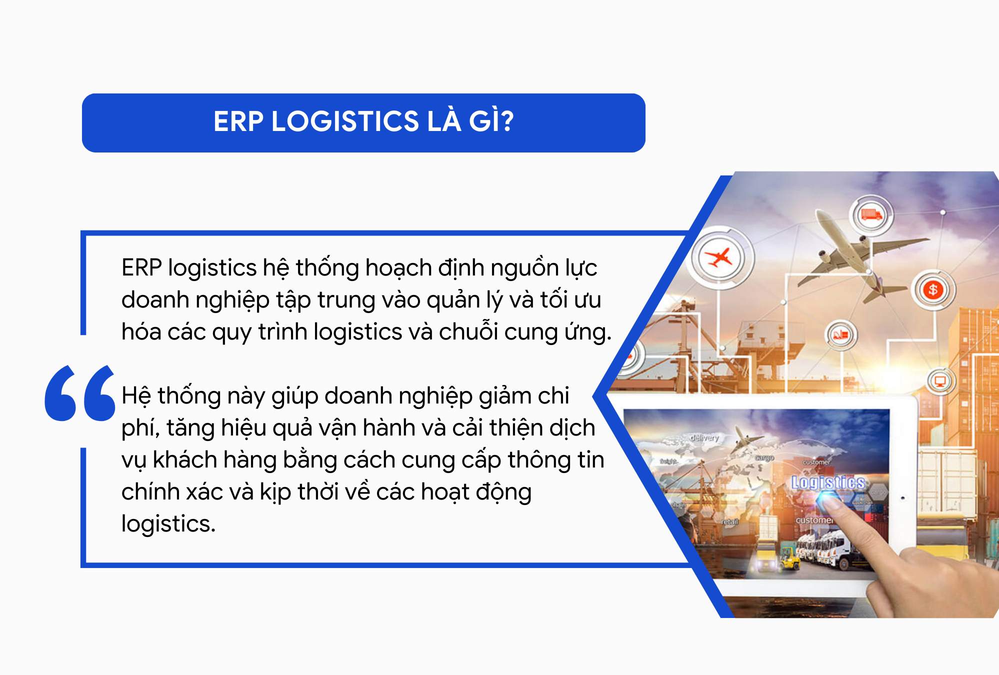 erp logistics là gì?