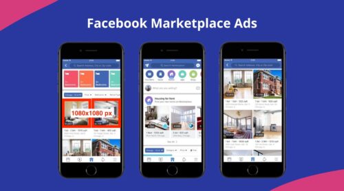 Kích thước ảnh quảng cáo sản phẩm trên Facebook Marketplace. 