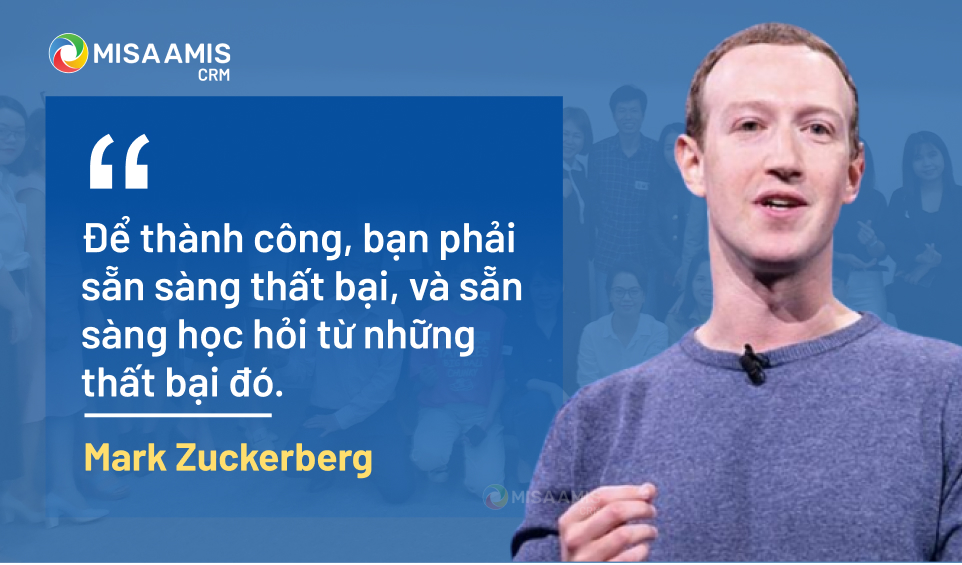 câu nói hay về kinh doanh của Mark Zuckerberg