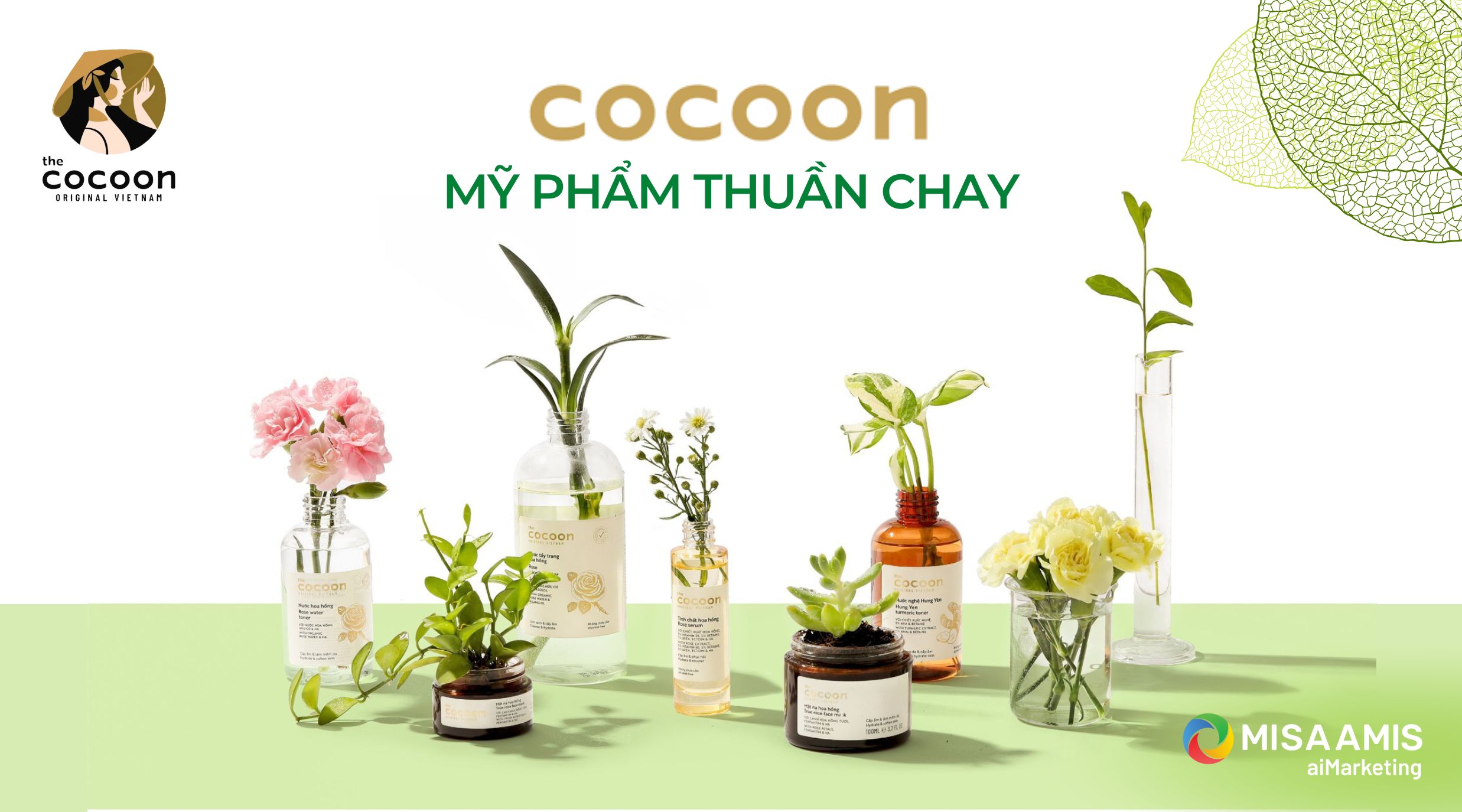 Cocoon – Thương hiệu mỹ phẩm thuần chay Việt Nam.