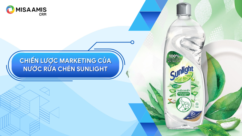 chiến lược marketing của nước rửa chén sunlight