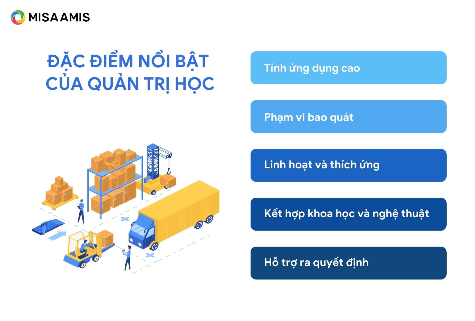 đặc điểm của quản trị học là gì