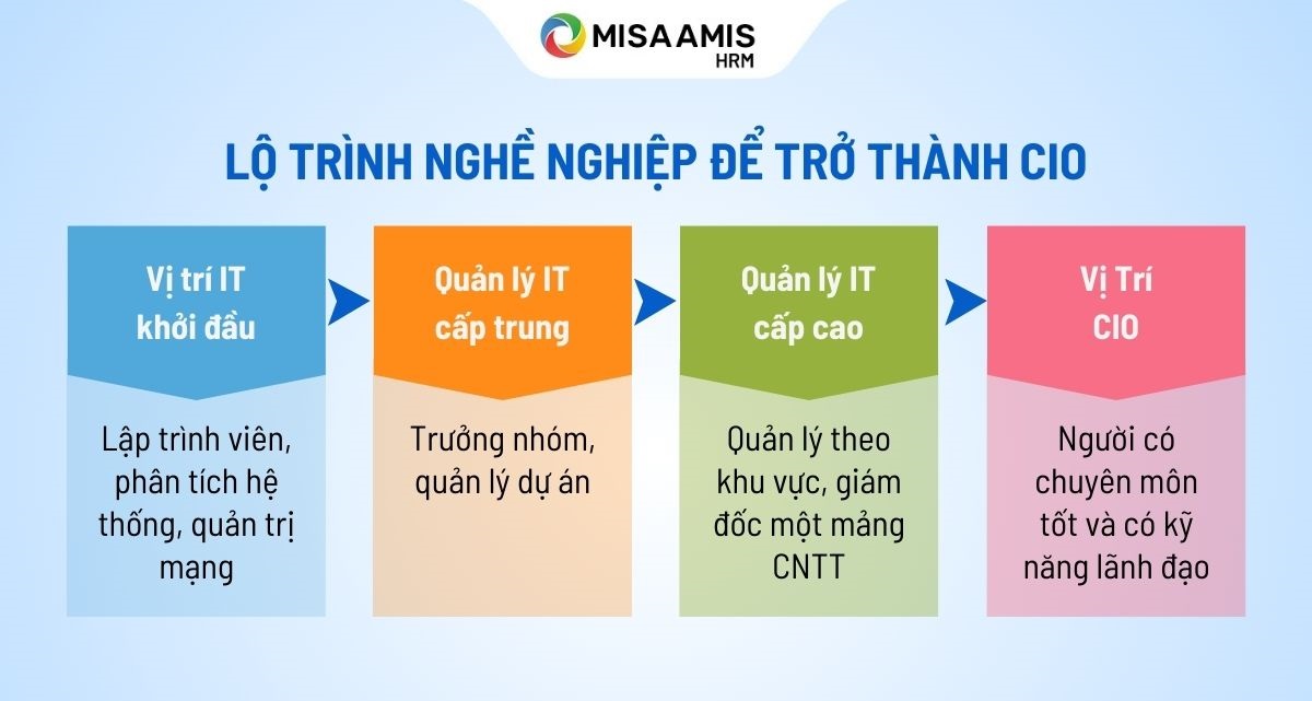 lộ trình thăng tiến CIO